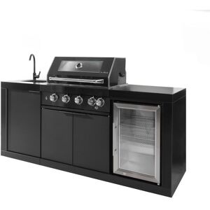 Buschbeck Gasgrill »Liverpool, 195 x 58 x 112 cm« Schwarz