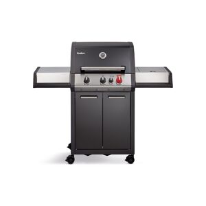 Enders® Gasgrill »Monroe Black Pro 3 K Turbo« Schwarz, silberfarben Größe