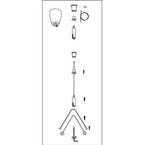 EGG Pendelset ZH/UNI2 Abhängung 2 m