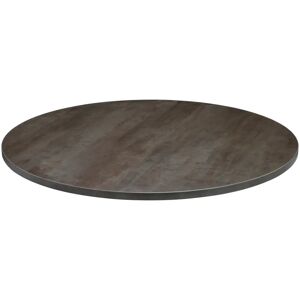 VEGA Tischplatte Maliana rund; 100 cm (Ø); metall antik; rund