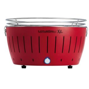 LotusGrill G435 U - Barbecue & Grill Holzkohle Kessel - Rot