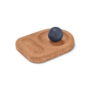 Fussmassageset - Tchibo - Dunkelblau Platte 100% Kork Ball 100% thermoplastische Elastomere   unisex