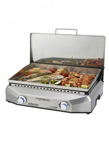 Campingaz Gasgrill Master Plancha EX, Drehregler mit LED