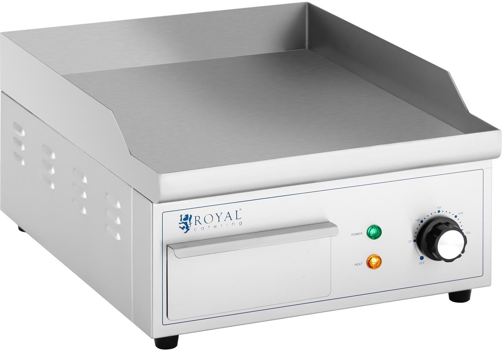 Royal Catering Elektrická grilovací deska - 350 x 380 mm - Royal Catering - Flat - 2 000 W RCPG45-S