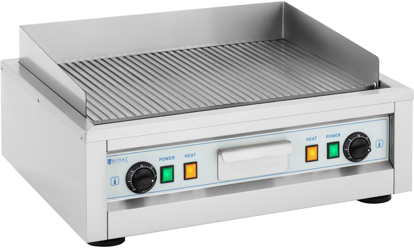 Royal Catering Dvojitá elektrická grilovací deska - 59 cm - Royal Catering - hladký povrch - 2 x 1 600 W RC-EG01