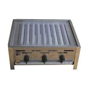 cookmax Profi-Gasgrill 3 flammig, mit Rost