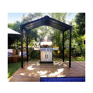 Palram - Canopia Aluminium Grillpavillon Austin BBQ 2400   anthrazit   181x240x249 cm