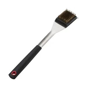 Landmann Grillbürste Quality - 42,5 cm - Edelstahl/schwarz