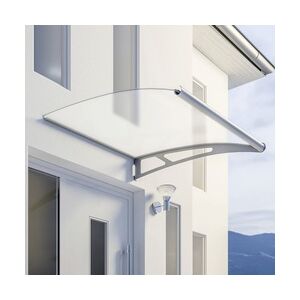 Schulte Erweiterung Vordach LT-Line XL Edelstahl matt Acrylglas satiniert