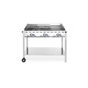 Hendi Gasgrill Green Fire PROFI LINE - 3 Brenner