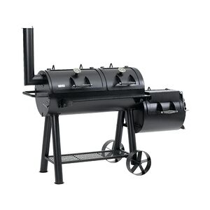 Tepro Massiv Smoker Indianapolis,  Edelstahl, 184 x 153 x 88 cm, schwarz