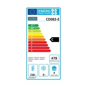 Polar Refrigeration Gastro Lagerkühlschrank Polar 400L Edelstahl