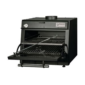 Diamond Profi BBQ Holzkohlegrill BLACK bis 60 kg Fleisch/h