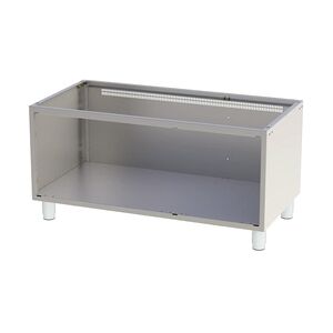 Gastro Unterschrank Untergestell offen Standgerät 1200x730x600 mm Edelstahl