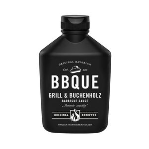 BBQUE Barbecue Sauce Grill & Buchenholz (470 g)