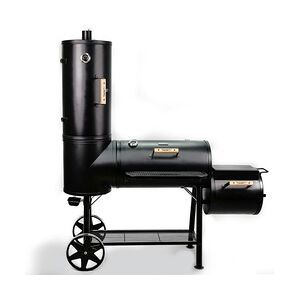 TAINO CHIEF 130 KG Smoker BBQ Grillkamin Räucherofen Holzkohle Grill 3,5mm Stahl