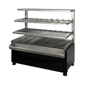 Holzkohlegrill 2 grillroste von 76x26 - 785x410x780 mm - 52990053 Eurast