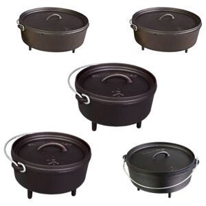 Camp Chef Classic Dutch Oven Set Schmortopf aus Gusseisen Grill BBQ Outdoor SDO08