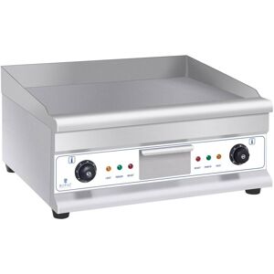 ROYAL CATERING Doppel Elektro Grillplatte Bräter Doppelgrill Kontaktgrill 3.200 w 60 cm lang