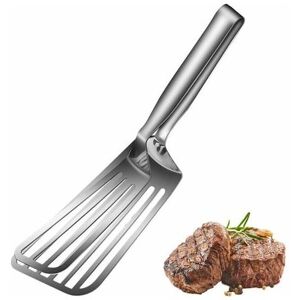 ETING Fried Steak Shovel Fried Steak Tongs Stainless Steel Meat Tongs Multifunctional Grill Tongs Fried Fish Tongs for Kitchens, Restaurants, Pizza,