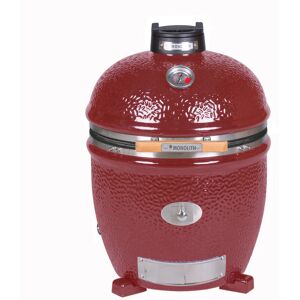 Keramikgrill LeCHEF PRO-Serie 2.0 Rot ø 52 cm Grillrost ohne Gestell und Seitentische - Monolith