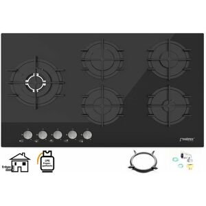 Phönix Germany - Phönix PG-905SWL Gaskochfeld Gaskocher 5 flammig 90cm Propan / Erdgas