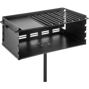 Vevor Grillwagen Barbecue 61x41cm Bbq Camping Garten Grill Angular Holzkohlegrill