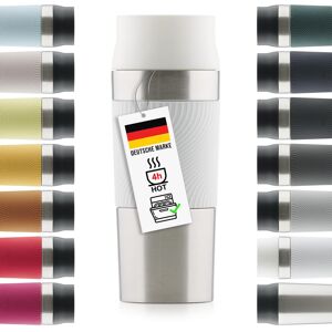 Blumtal Thermobecher Classic Aus Edelstahl 350ml - Auslaufsicher Kaffeebecher To - Sehr Gut 02 - Weiß 350ml