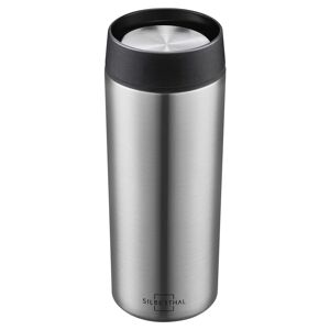 Silberthal Thermobecher 350ml Edelstahl – Auslaufsicherer Kaffeebecher To Go Mit - Sehr Gut Silber
