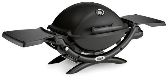 Weber Gasgrill Q 1200, Black Line Schwarz