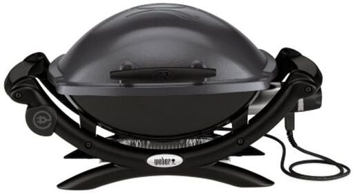 Weber Elektrogrill Q 1400, dark grey Schwarz