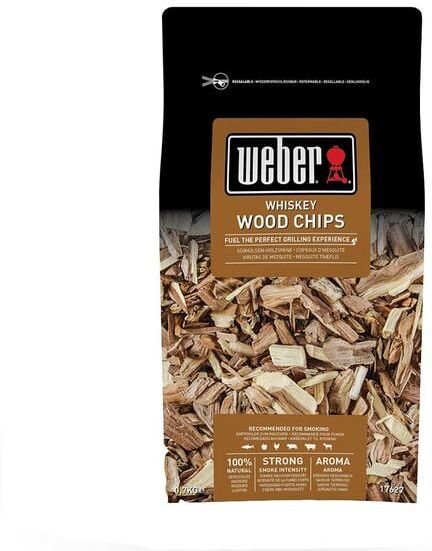 Weber RÃ¤ucherchips Whiskey, 700 g Braun