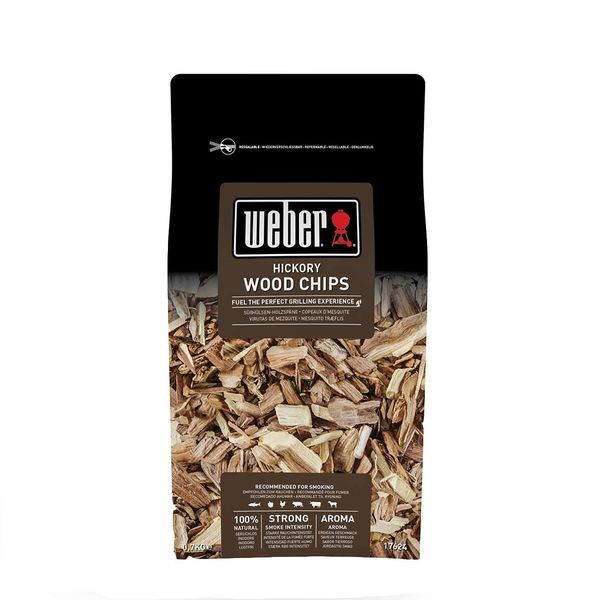 Weber RÃ¤ucherchips Hickory, 700 g Braun