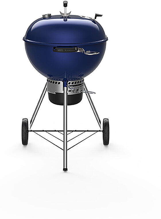 Weber GRILL Master-Touch GBS C-5750 – Holzkohlegrill Set Ø 57 cm Deep Ocean Blue blau