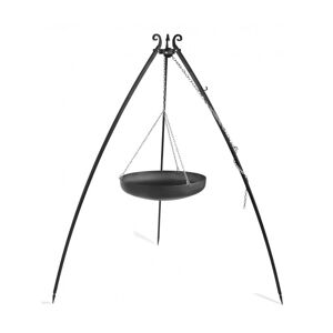 Cook King 200 cm 3-ben til Bålsted med 70 cm Stålwok