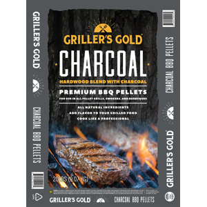 Griller's Gold Charcoal Træpiller - 9 kg