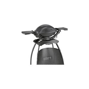 Weber Q 1400, 2200 W, Grill, Elektrisk, Grå, Rektangulær, Aluminium, Rustfrit stål