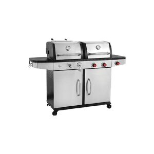 Yato YG-20030, 8200 W, Grill, Trækul + naturgas, 2 zone(s), 3000 W, 2200 W