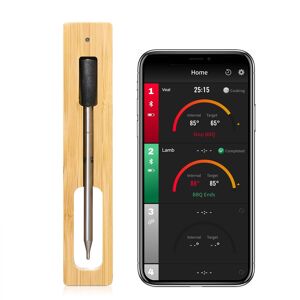 Premium Smart Bluetooth Grill Termometer - App Styret