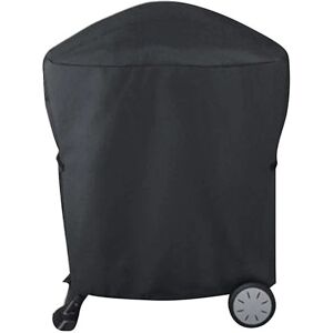 Vandtæt BBQ Rolling Cart Grill Cover til Weber Q1000 Q2000 Series