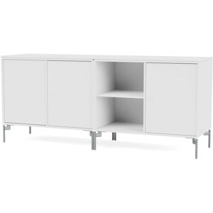 Montana Selection Save Skænk med ben 139,2x46,8x38 cm - 101 New White / Chrome