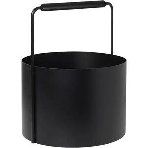 Blomus Ashi Firewood Basket Ø: 22 cm - Black