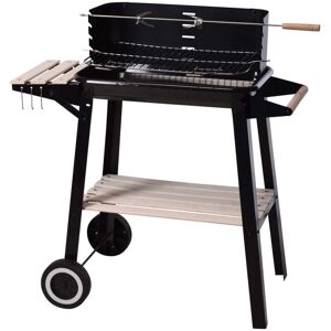 ProGarden kulgrill 86,5 cm sort