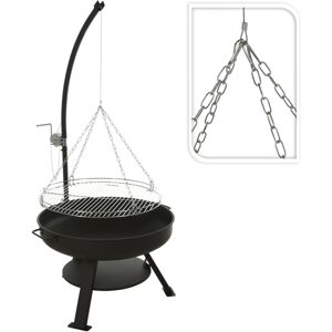 ProGarden bålfad med grill VAGGAN 60 cm