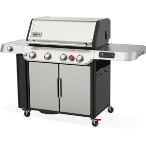 Campingaz Texas Revolution S - Barbacoa a Gas para Piedra Lava, 2  Quemadores Compactos, Quemador lateral, 8.2 kW, Parrillas Hierro Fundido,  Mesas Laterales y Carro de Acero, Gris, 80x33.5x40 cm : : Jardín