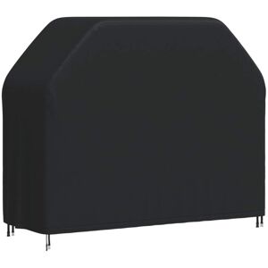 vidaXL Cubierta para barbacoa Oxford 420D negro 140x58x106 cm