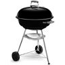 Weber Compact Kettle 57 Cm Charcoal Grill Plateado