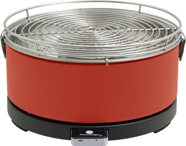 FEUERDESIGN Barbacoa a Carbón FEUERDESIGN Mayon Rojo