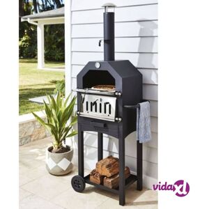 ProGarden BBQ Pizzauuni musta