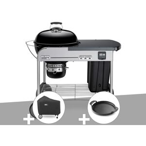 Barbecue a charbon Weber Performer Premium GBS 57 cm Noir + Housse + Plancha